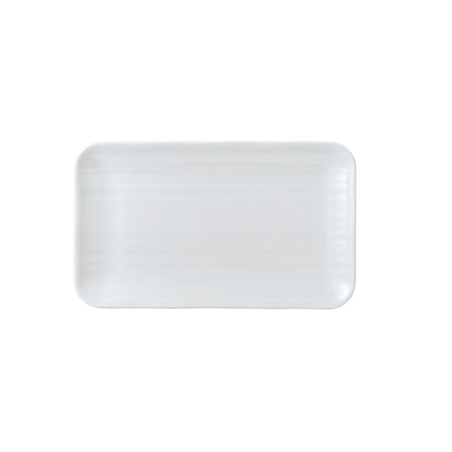 Arc Cardinal FN881 Dudson Organic White Organic Rectangle Tray (L:10.63'' X W:6.25'')