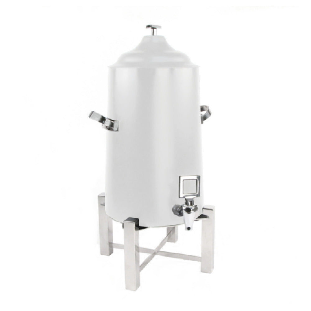 Steelite DW43KTVACWTSS Urn Tower 3 Gal Vacuum Insulated White And Stainless Steel (Cust3Party Item) (Approx. Lead Time = 3 Weeks)