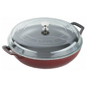 Zwilling 14813087 Staub® Brazier 3-1/2 Qt. With Glass Lid