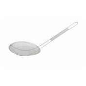 Winco MSS-6.5 Strainer 6-3/4" Bowl Dia. 10"L Handle