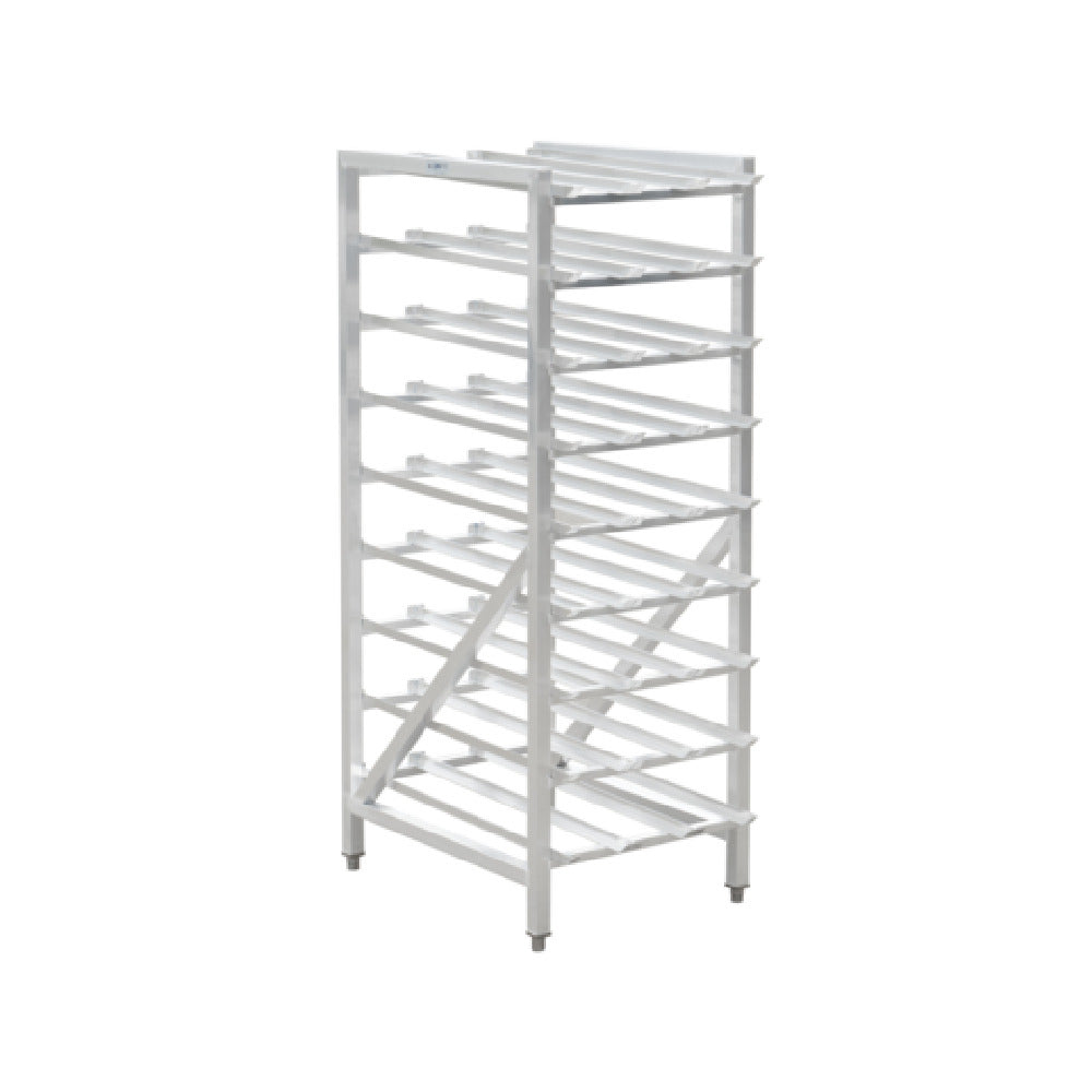 Hubert 89750 - Stationary Can Rack, Full Size Fully Welded, Fits #5/10 Cans