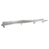 Empura 1296WS18G - Wall Mount Storage Shelf, 96"W X 12"D X 13"H, Standard Duty