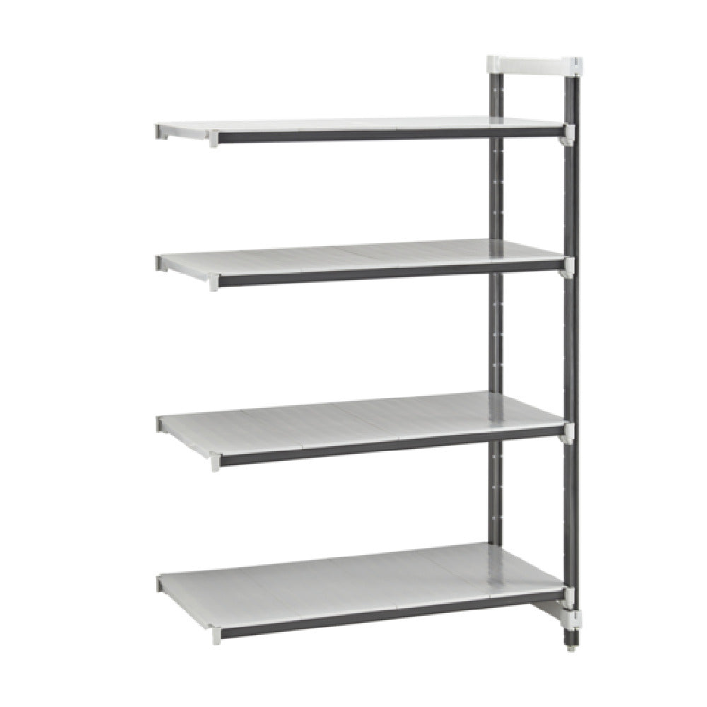Cambro EXA214284S4480 Camshelving® Elements XTRA Stationary Add-On Unit 21"W X 42"L X 84"H