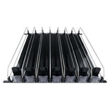 Empura P.107.005.600WB-004_BL - Product Pusher, (7) Pusher Bundle Per Shelf, Add-on Accessory To Enhance Product Organization Inside Unit