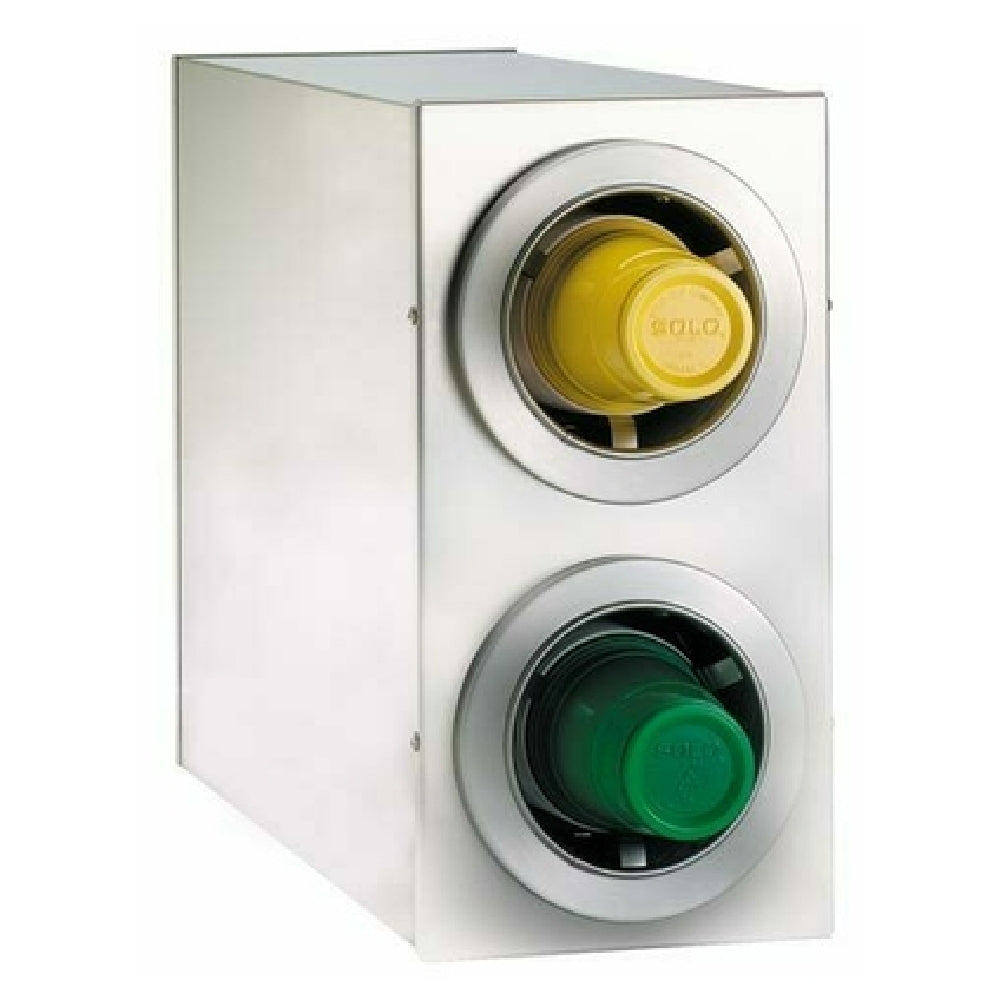 Dispense-Rite CTC-R-2SS - Cup Dispensing Cabinet, Adjustable, (2) ADJ-2F