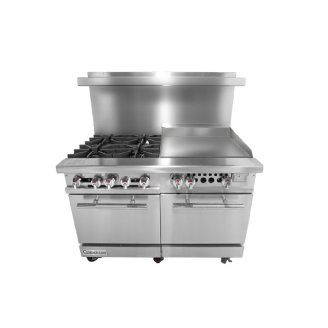Connerton Cooking CN48-2-36G-2OV_NAT Restaurant Range Gas 48"W X 33.9"D