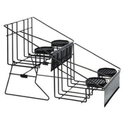 Hubert 82012 - Airpot Rack, Quadruple, 2-tier