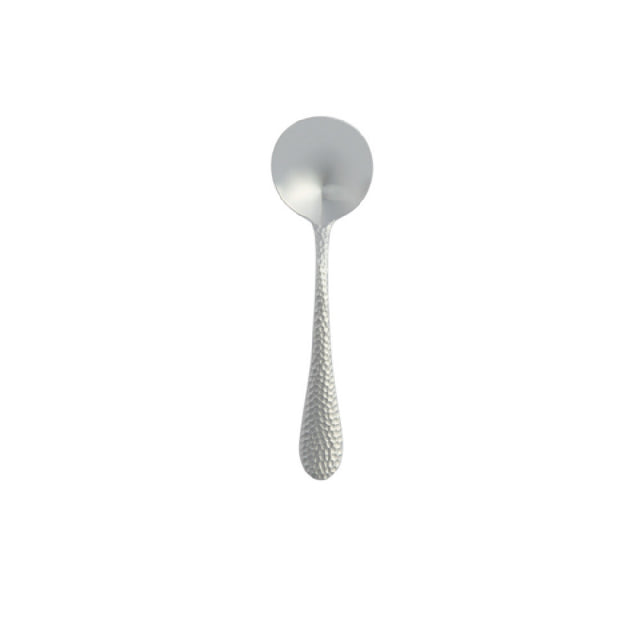 1880 Hospitality B411SBLF - Darcy Bouillon Spoon, 6", Hammered