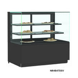 Structural Concepts NR3647DSV Reveal® Service Non-Refrigerated Display Case Freestanding