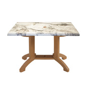 Grosfillex UT385815 - Atlanta Outdoor Table, 48" X 32" X 28-2/5"H, Rectangle