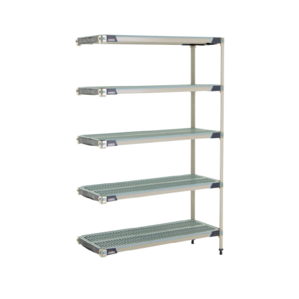 Metro 5AX357GX3 MetroMax® I Add-On Shelving Unit 48"W X 18"D X 74"H Rust Proof