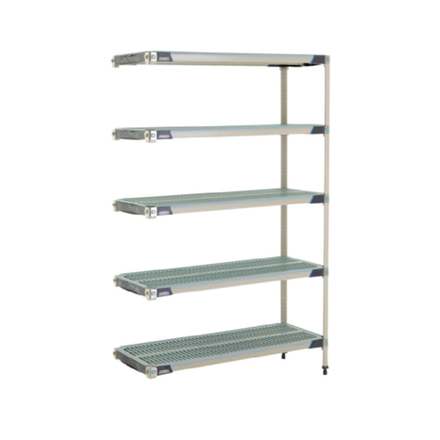 Metro 5AX357GX3 MetroMax® I Add-On Shelving Unit 48"W X 18"D X 74"H Rust Proof