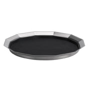 Service Ideas TRPN1412RIBS Non-Slip Tray 14" Dia. X 1-1/2"H Removable Insert