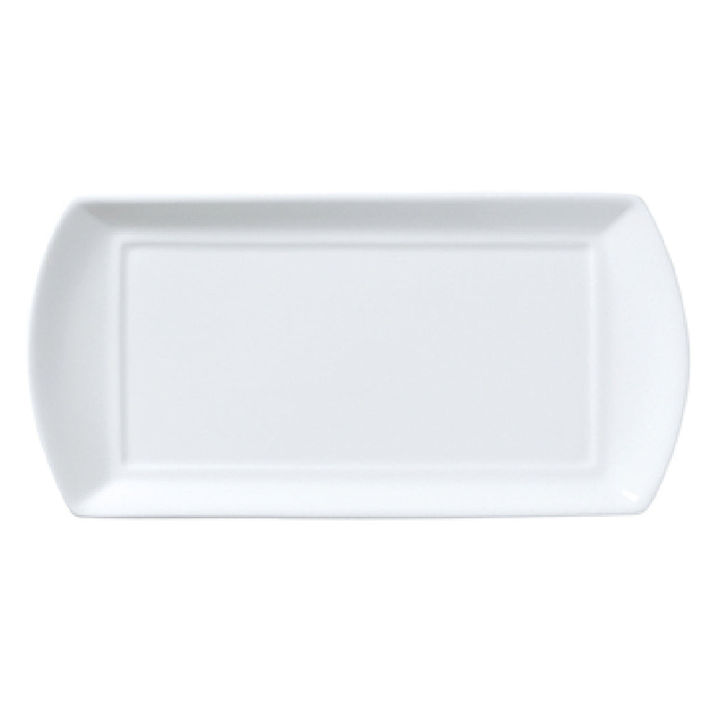 Steelite 82000AND0259 Rectangle Tray 9.75" X 5.0" X 0.75" Whiteware