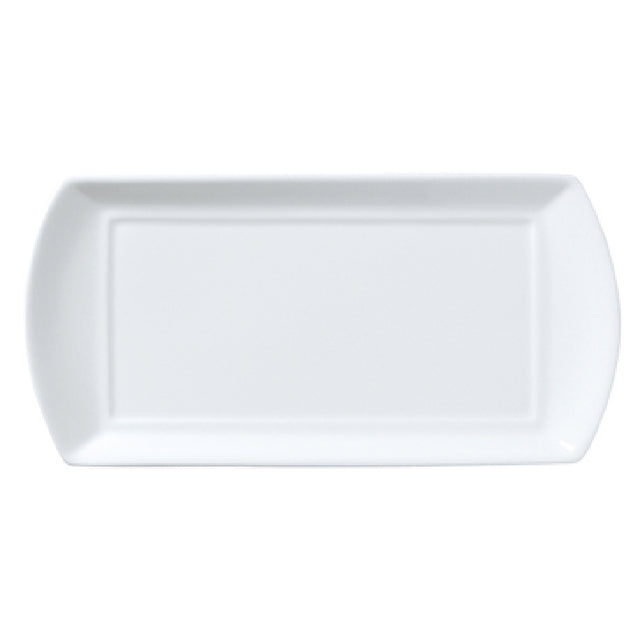 Steelite 82000AND0259 Rectangle Tray 9.75" X 5.0" X 0.75" Whiteware