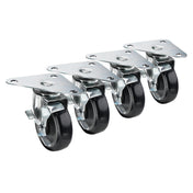 Krowne 28-161S Krowne Large Triangle Heavy Duty Plate Caster Swivel With Lock