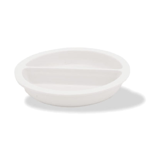 Steelite WL53316D Chafer Insert 15 3/4 IN X 2 1/2 IN (7 Qt) Divided