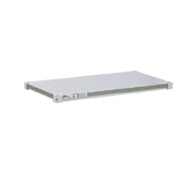 New Age Industrial 1530SB "Adjust-A-Shelf" Solid Brute Series Shelf 30"W X 15"D Aluminum Frame With Removable Aluminum Top Sheet