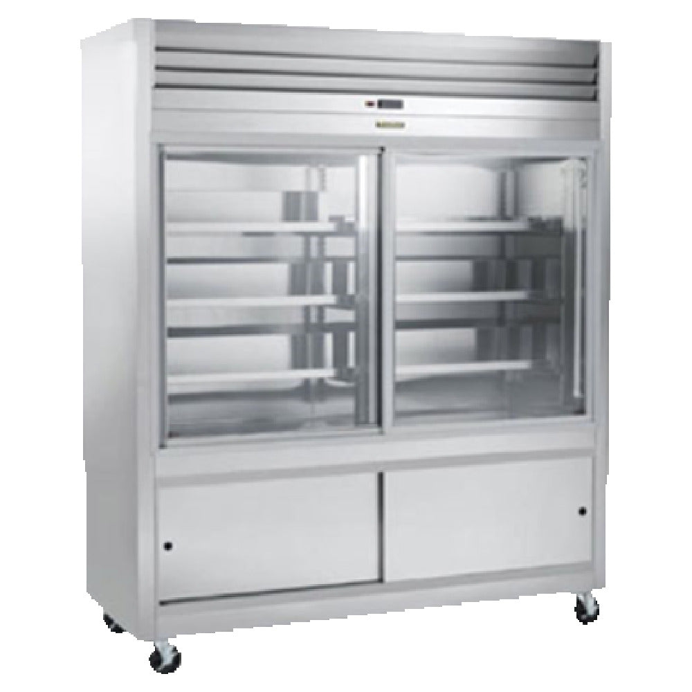 Traulsen RHT332NUT-FSL Spec-Line Deli Merchandiser Two-section 46.0 Cu. Ft.
