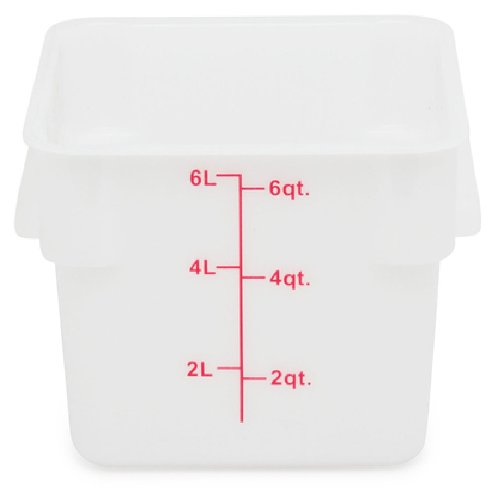 Royal ROY PPSC 6 - Storage Container, 6 Qt., Square