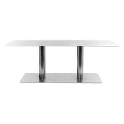 Hubert 45108 - Display Pedestal, 24" X 12" X 8"H, Rectangular
