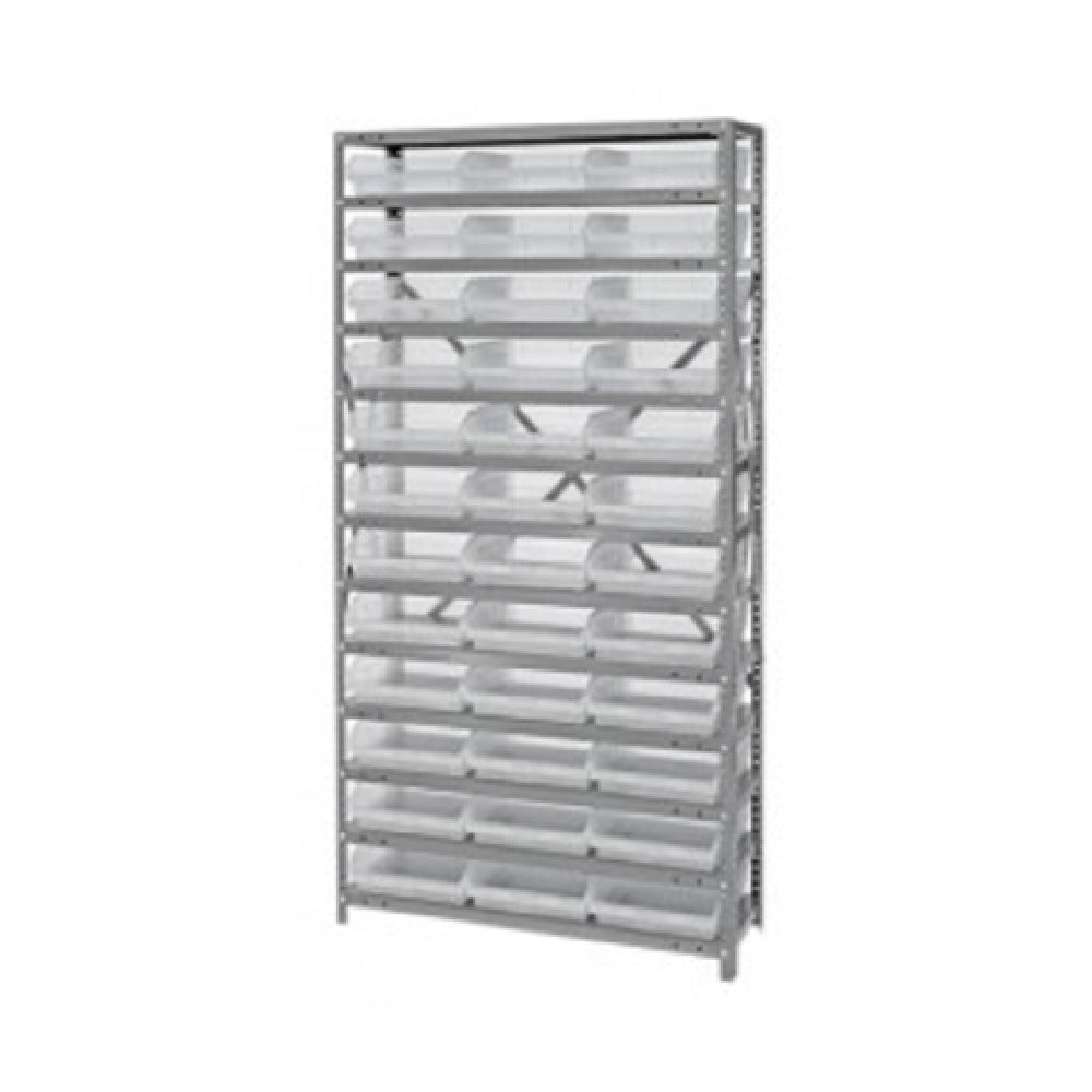 Quantum 1875-110CL Shelving Unit 18"D X 36"L X 75"H Heavy Duty