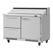 Turbo Air PST-48-D2R(L)-FB-N PRO Series Sandwich/Salad Prep Table Front Breathing Airflow