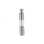 American Metalcraft PMG6 Presto Push Pepper Mill/Grinder 6"H Constructed Of Stainless Steel And Acrylic