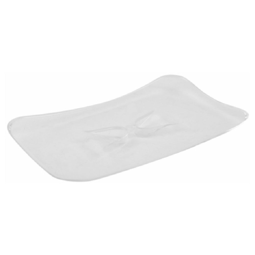 BauscherHepp TC3314L Fleur Collection Deli Crock Lid GN 1/4 Size 10-1/2"L X 6-1/2"W X 1-1/2"H