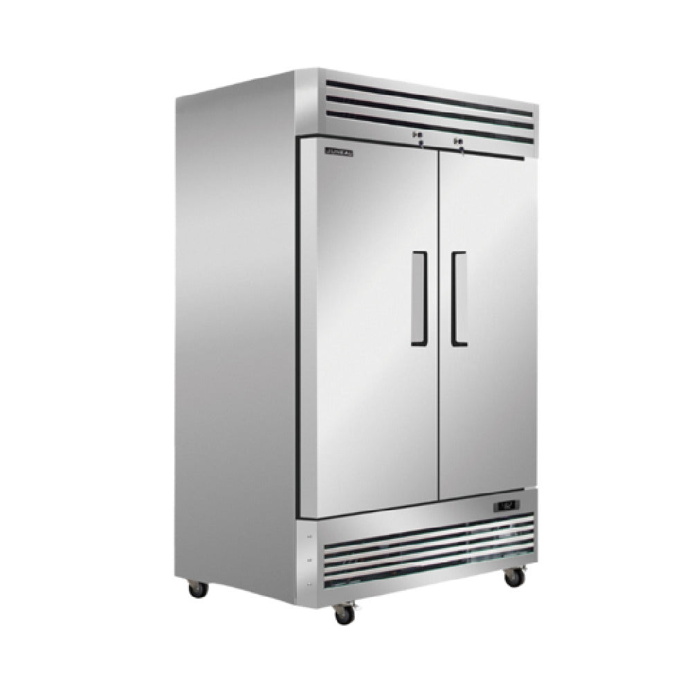 Omcan 58003 (FR-TH-1372-HC) Juneau Freezer Reach In Two-section