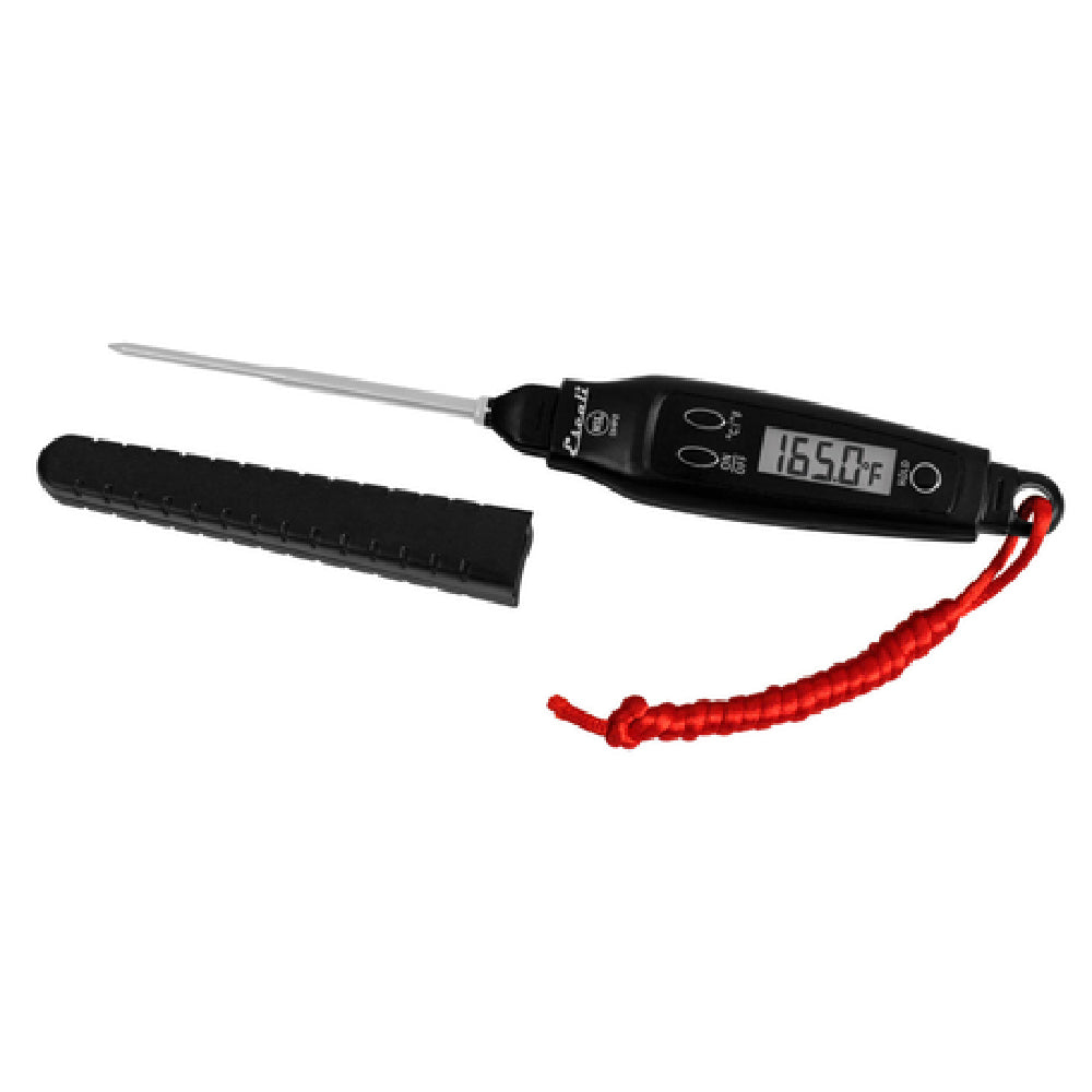 San Jamar THDGPN Escali Digital Pen Thermometer 3" Stainless Steel Step Down Probe