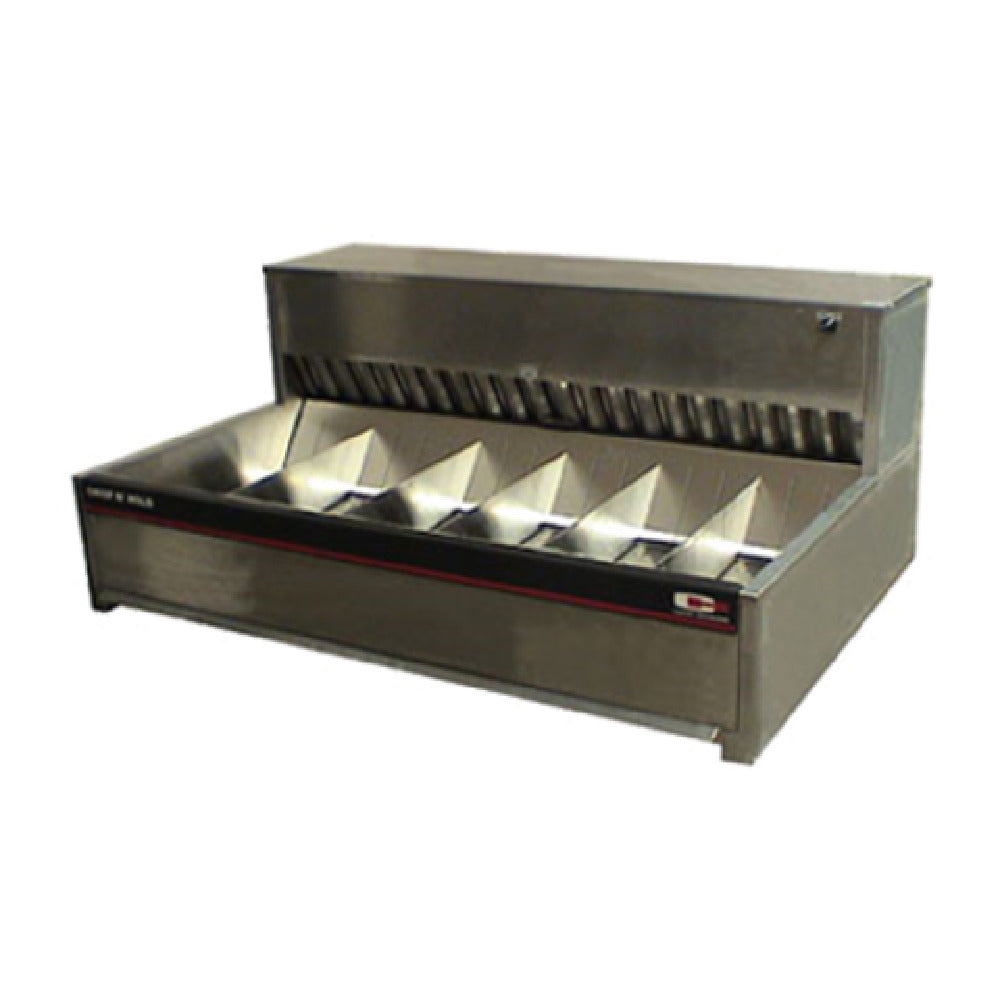 Carter Hoffmann CNH40_220-240/60/1 Crisp N Hold Fried Food Station 6 Sections