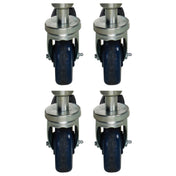 Vulcan LEGSET-CST/PT Casters (set Of Four 2 Locking) For Single Deck Oven Or For Leg Stand