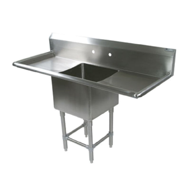 John Boos 41PB1620-2D24 Pro-Bowl Sink 1-compartment 67-1/4"W X 25-1/2"D X 44-1/16"H Overall Size