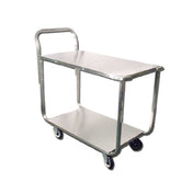 Omcan 13118 (13118) Stock Cart 700 Lb. Capacity (2) Solid Shelves