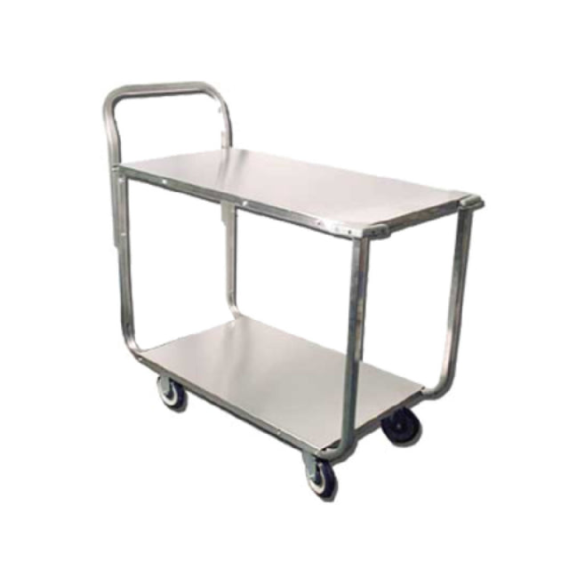 Omcan 13118 (13118) Stock Cart 700 Lb. Capacity (2) Solid Shelves