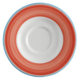 GET Enterprises PA1602900124 Coffee/Espresso Saucer 5" Dia. Round