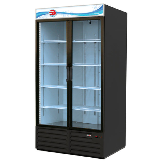 Fagor Refrigeration FMD-49 19074894 Refrigerator Merchandiser Two-section 49 Cu.ft. Capacity