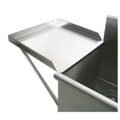 Advance Tabco N-5-18 Drainboard 21" X 18" Square Corner Sinks Only