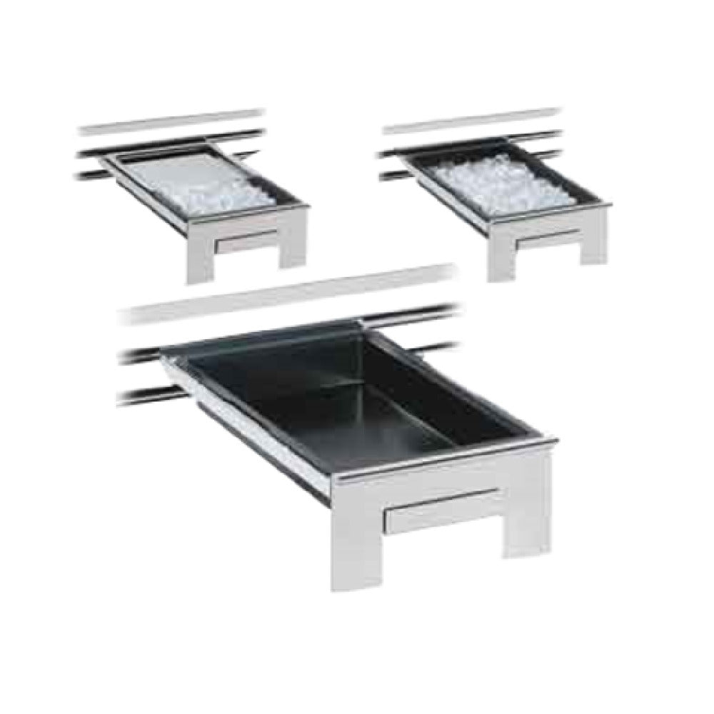 BauscherHepp 06.2426.9990 Ice Tray 20-3/4" X 12-3/4" X 3" Fits GN 1/1 Low & High Frames