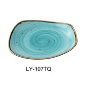 Yanco LY-107TQ Lyon Plate 7-1/4"L X 1-1/8"H Free Form