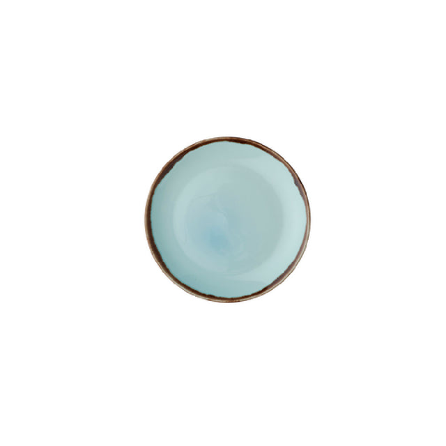 Arc Cardinal FN930 Dudson Harvest Turquoise Coupe Plate (D:10.25'') Vitrified Ceramic