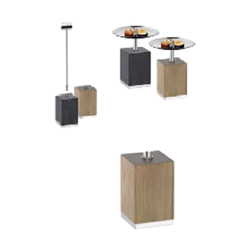 BauscherHepp 55.0121.6140 Wood Stand Bottom Only Nature Wood Finish