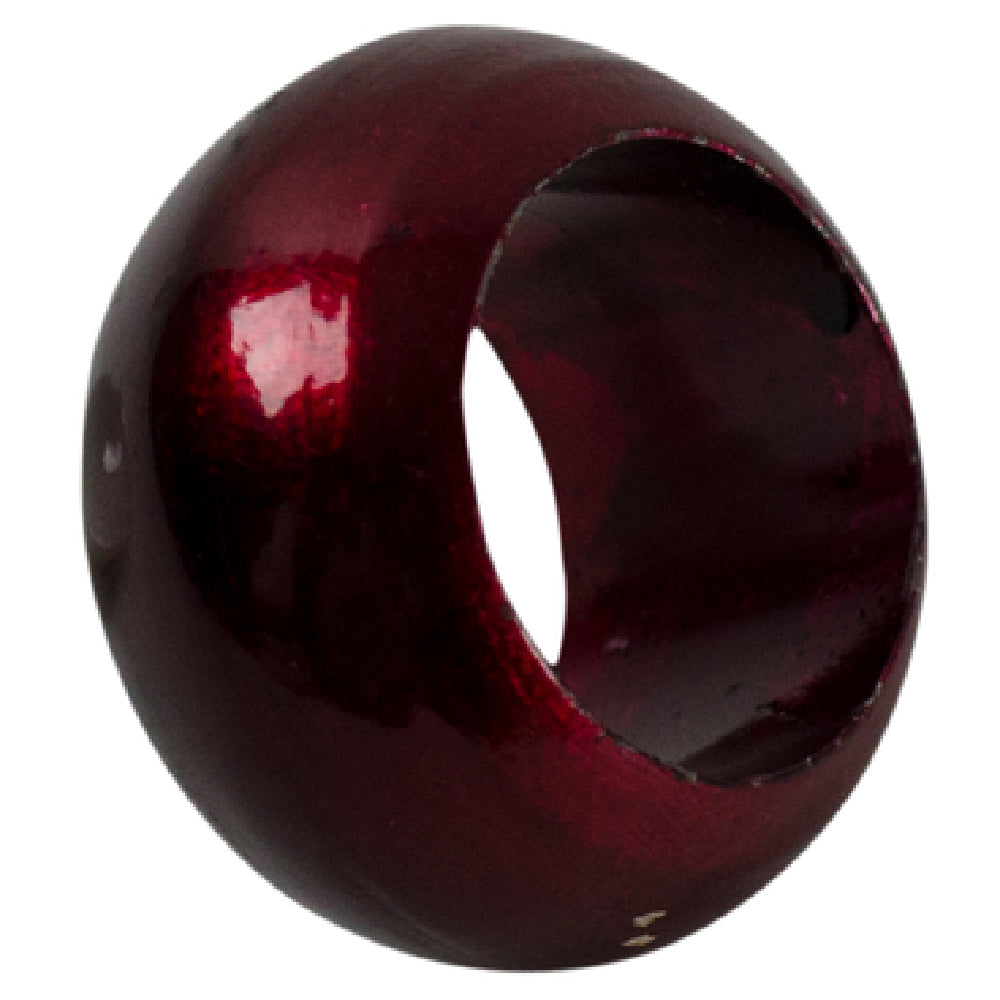 10 Strawberry St NAP-RED - Napkin Rings, Lacquer Red (sold In Case Pack ONLY) (Stocked)