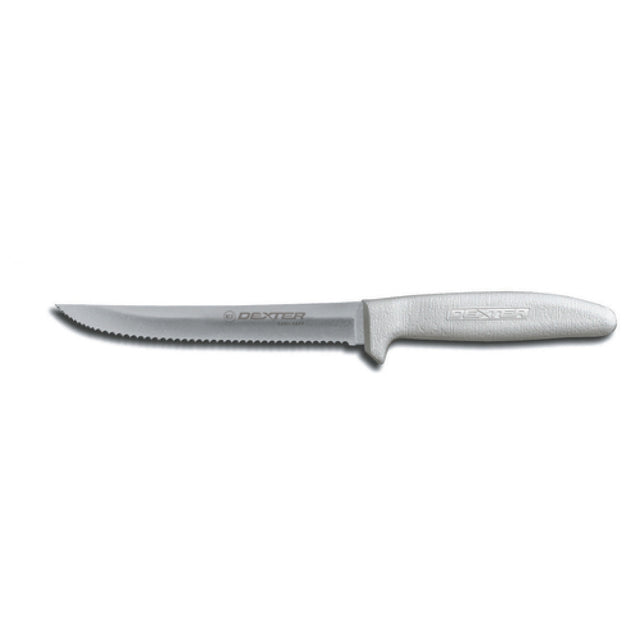 Dexter 13303 Sani-Safe® (S156SC-PCP) Utility Slicer 6" Scalloped Edge
