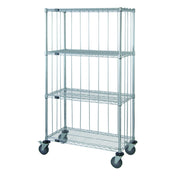 Quantum M2460C46RE Mobile Enclosure Cart 60"W X 24"D X 69"H Includes: (4) Wire Shelves