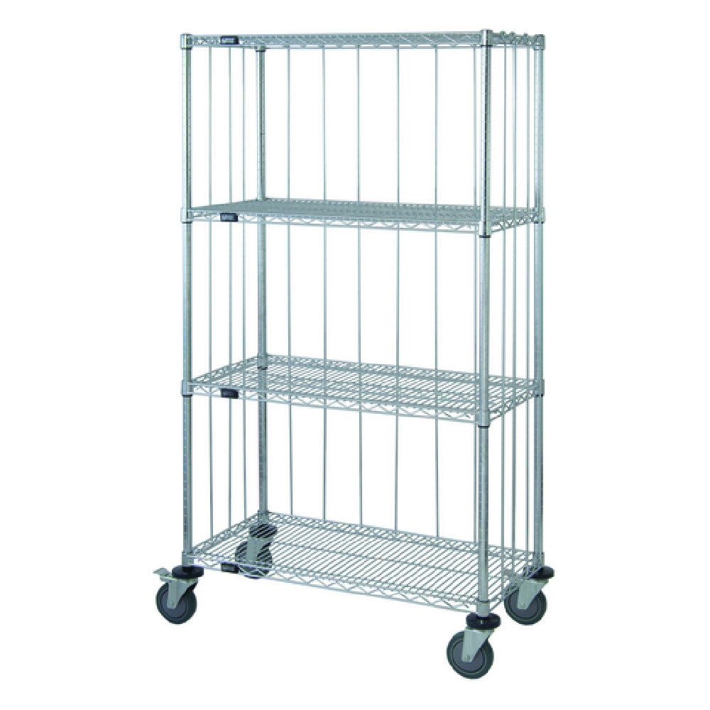 Quantum M1848C47RE Mobile Enclosure Cart 48"W X 18"D X 80"H Includes: (4) Wire Shelves
