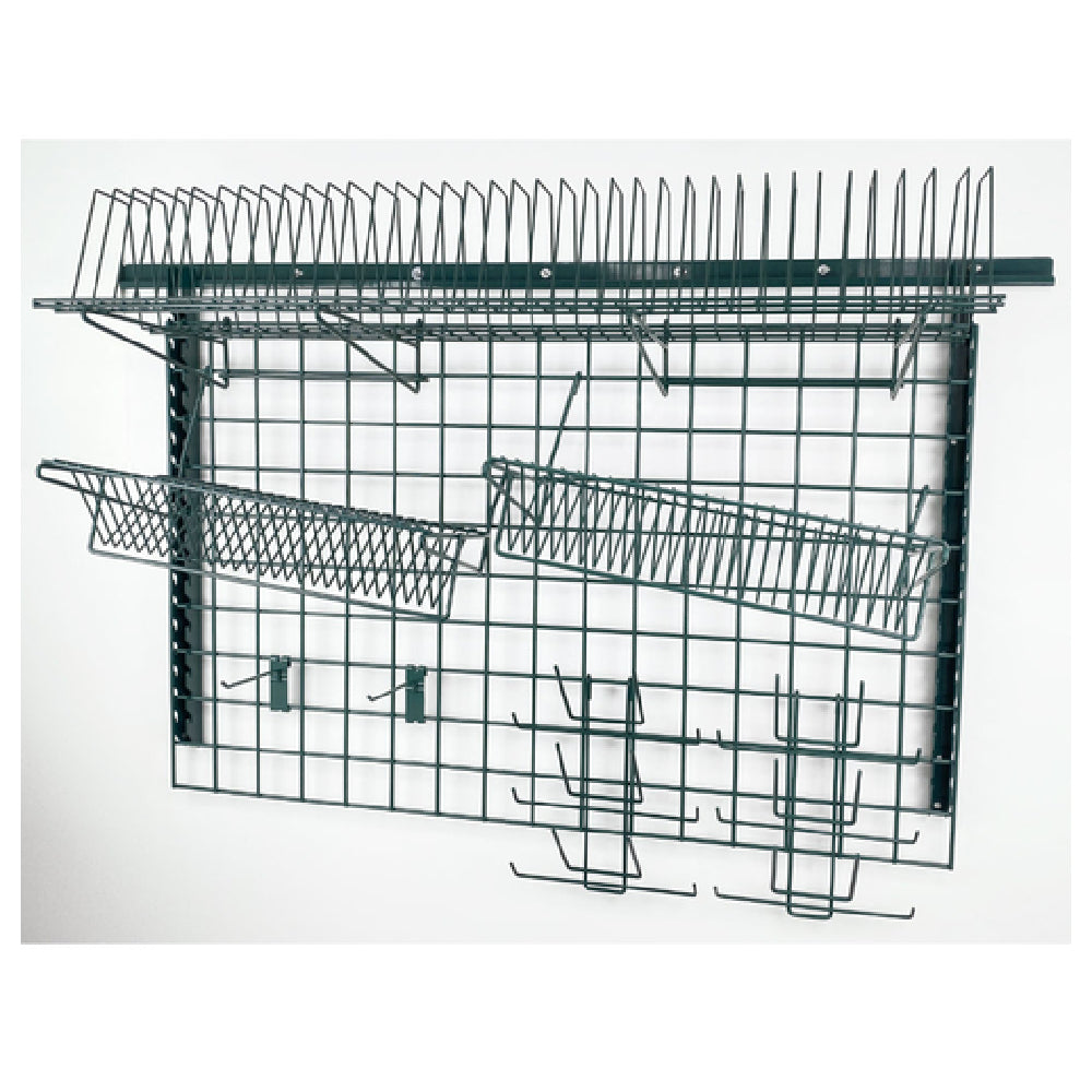 Quantum SGK-563048-1P Store Grid Medium-Duty Kit Includes: (1) 56" Wall Track