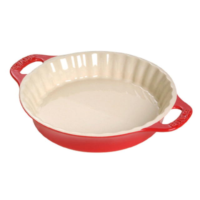 Zwilling 40508-614 Staub® Pie Dish 1.3 Qt. 9-3/8" Dia. X 1-15/16"H