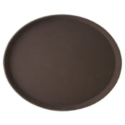 Royal ROY O 2227 BRN - Serving Tray, 27" X 22", Oval
